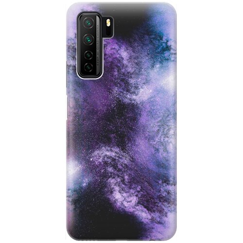 фото Re:pa накладка transparent для huawei nova 7 se / honor 30s с принтом "космическое свечение"