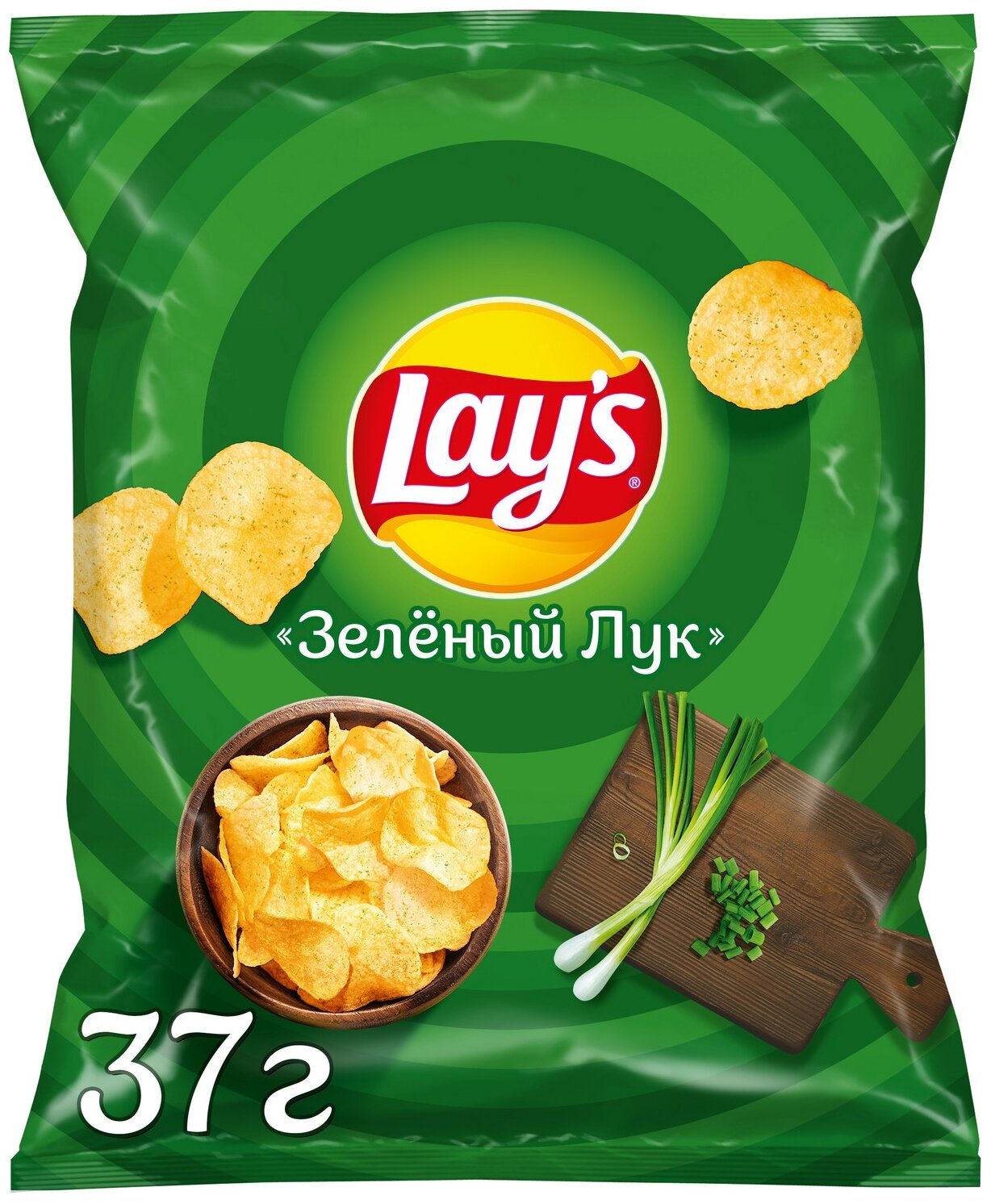 LAY's Молодой Зеленый Лук (Дисплей) 37г