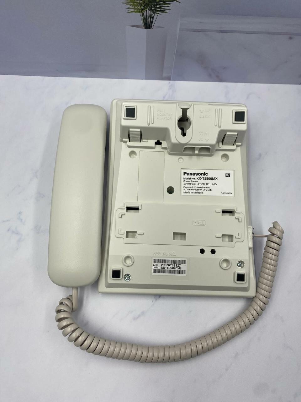 Проводной телефон Panasonic KX-TS500 белый