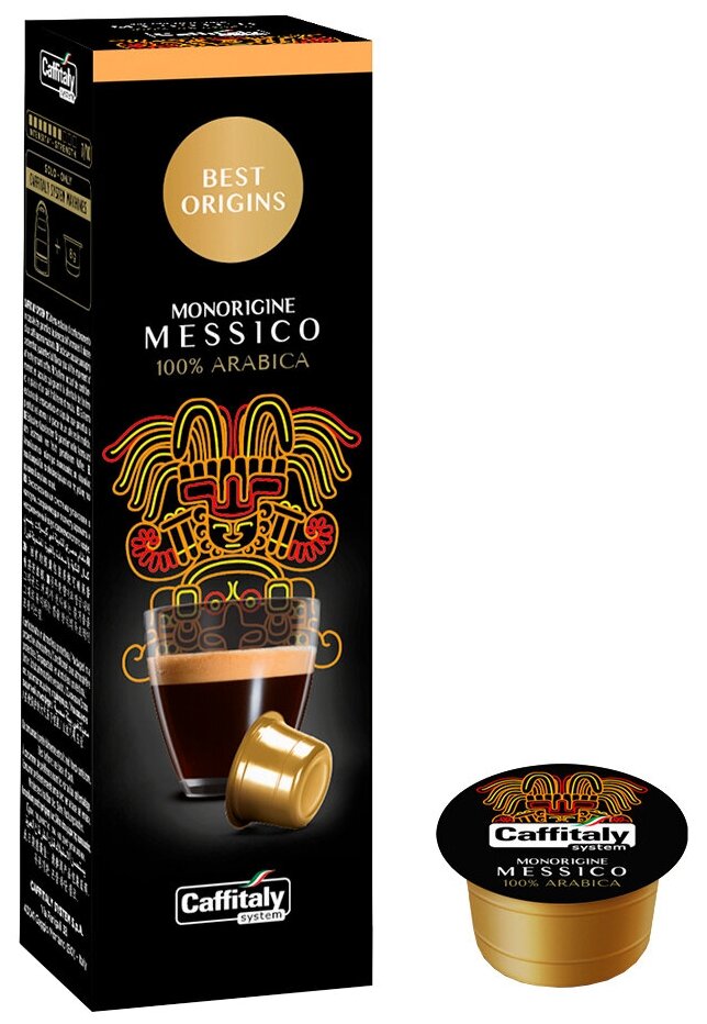 Кофе в капсулах Caffitaly system Best Origins Messico, 10 кап. - фотография № 1