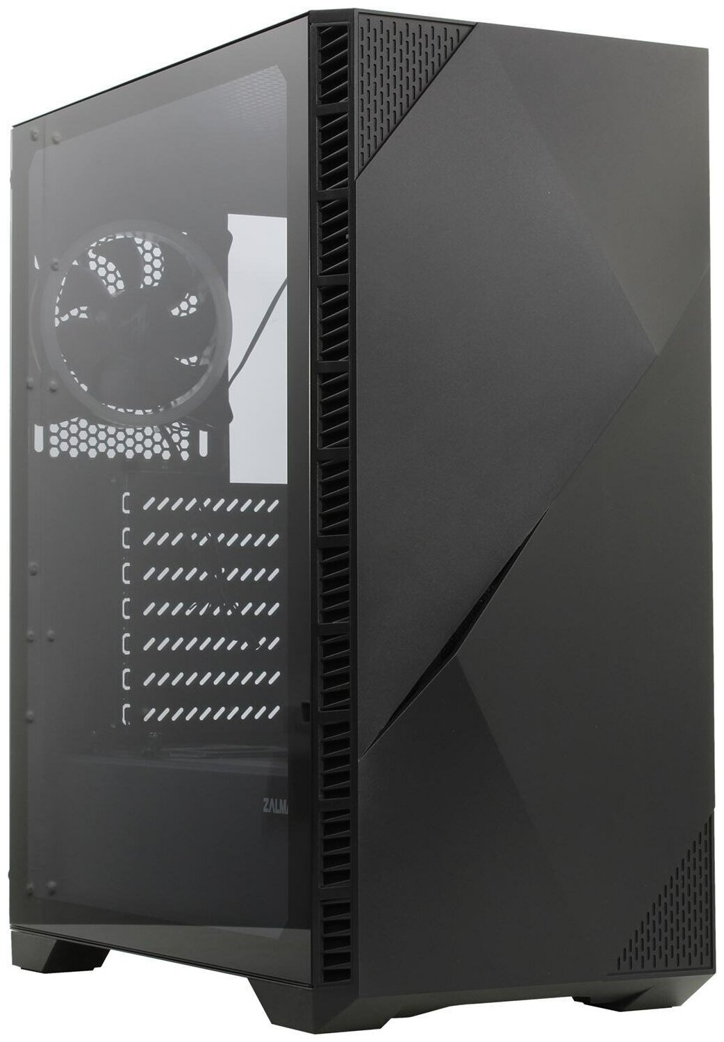 Корпус MidiTower Zalman Z3 Iceberg black (ATX, mATX, 2xUSB2.0, 1xUSB3.0, без БП) (Zalman Z3 Iceberg)