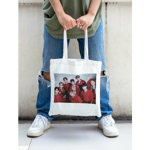 фото Сумка шоппер классическая, полиэстер, бежевый нет бренда