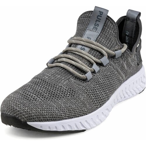 фото Кроссовки мужские pulse 248-11mv-539t,серый, размер 42