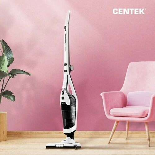 Пылесос вертикальный Centek CT-2567 беспроводной 350150 Вт 06 л бело-черный 2008200₽