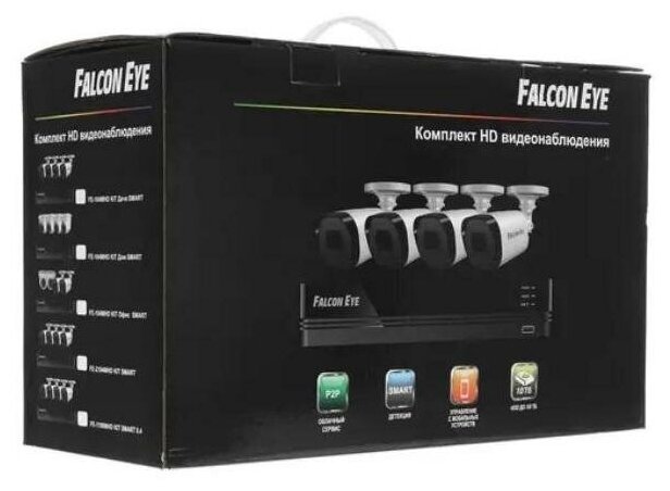 Комплект видеонаблюдения Falcon Eye FE-2104MHD Smart - фотография № 16