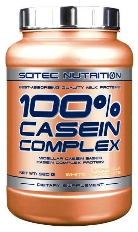 Протеин казеиновый Scitec Nutrition 100% Casein Complex шоколад 920 гр.