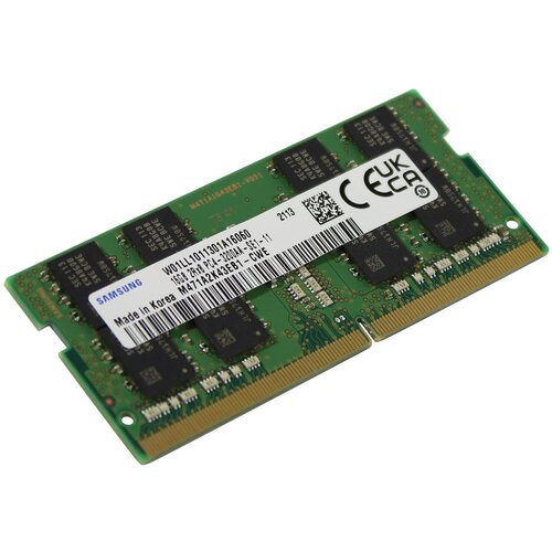 Модуль памяти Samsung 16GB DDR4 3200 SO DIMM