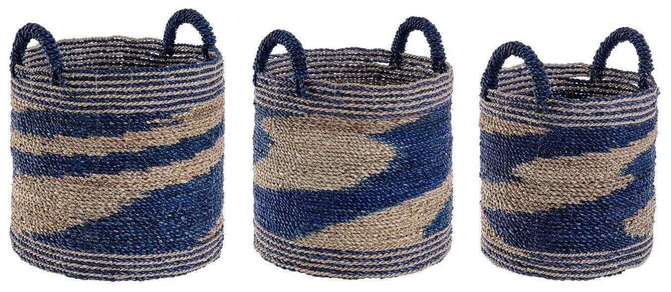 фото Корзина BIZZOTTO ACHAL BLUE 0380296 d320х330h