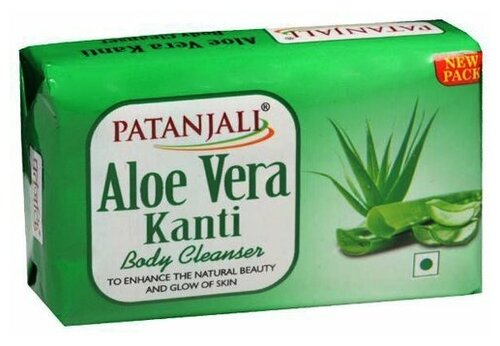 Aloe Vera Kanti Soap Patanjali (Мыло Алое Вера Канти Патанджали) 75гр