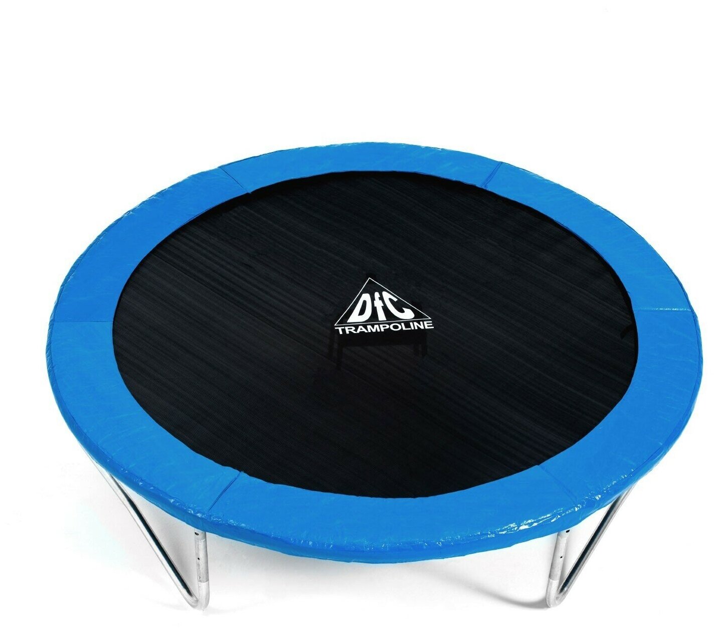 Батут DFC Trampoline Fitness 8 футов б/сетки (244см) 8FT-TRBL