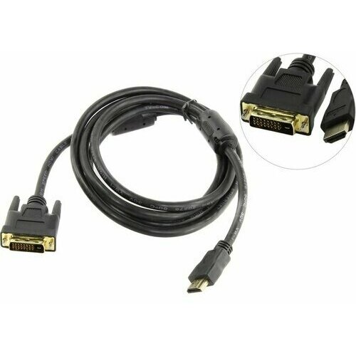 Кабель HDMI <-> DVI-D Tv-com LCG135F кабель dvi d homes better 1 5 метра черный красный