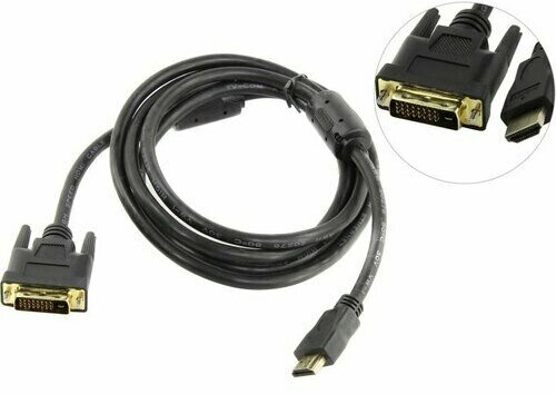 Кабель HDMI <-> DVI-D Tv-com LCG135F