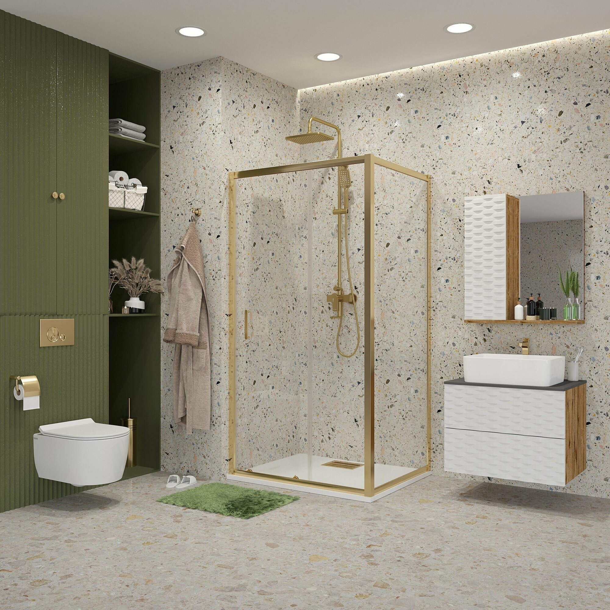 фото Боковая стенка Niagara NG-A70G (70х190)