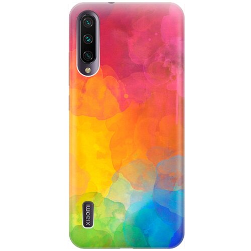 фото Re:pa накладка transparent для xiaomi mi a3 / cc9e с принтом "буйство красок"