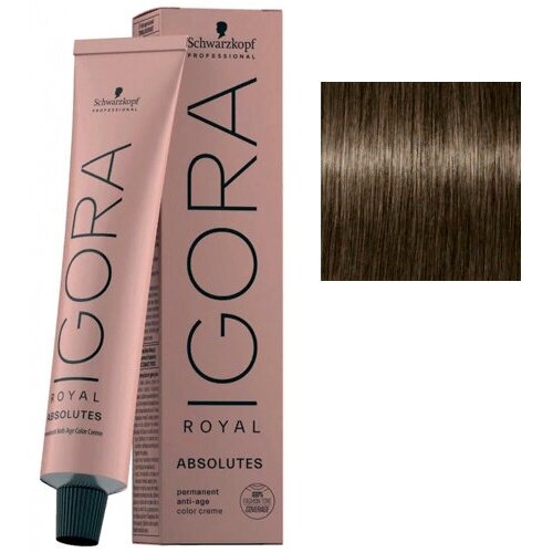 Schwarzkopf Professional Royal крем-краска Absolutes, 7-10 средний русый сандрэ натуральный, 60 мл