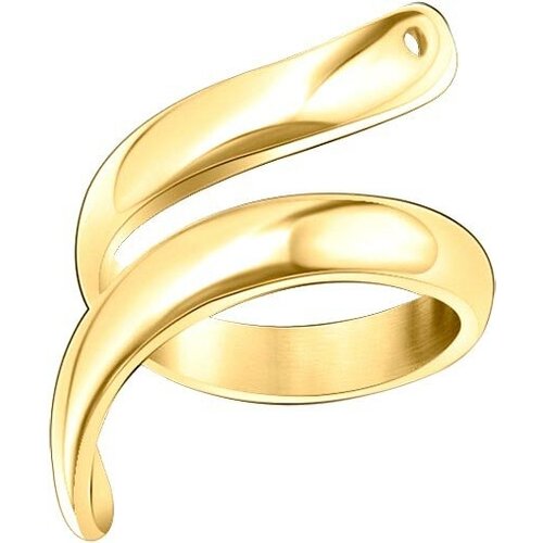 фото Кольцо nouvelle mode, нержавеющая сталь, размер 15.5