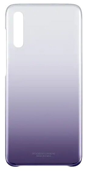 Чехол (клип-кейс) Samsung для Samsung Galaxy A70 Gradation Cover фиолетовый (EF-AA705CVEGRU)