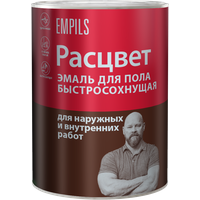 Эмаль для бетонных полов алкидно-уретановая Расцвет глянцевая (0,9кг) золотистый