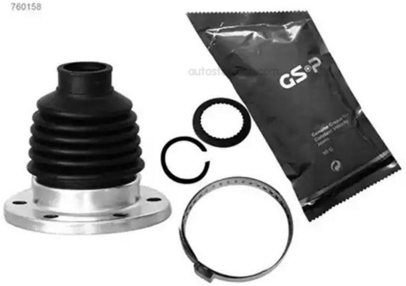 GSP 760158 GSP 760158 Пыльник шруса AUDI A3 I/SKODA/VW GOLF IV-VI/POLO III-IV 1.0-2.5 94- внутр.