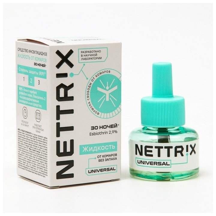 Дополнительный флакон-жидкость Nettrix Universal 30 ночей