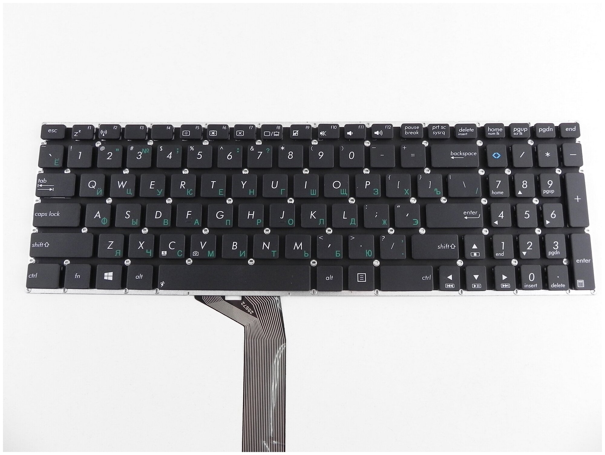 Asus A551CA A553MA F551MA X750L X553SA новая клавиатура RU черная без рамки 1822₽