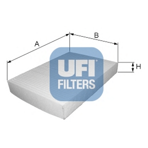 UFI 53.102.00 (125300 / 1253200 / 1315686) фильтр салона