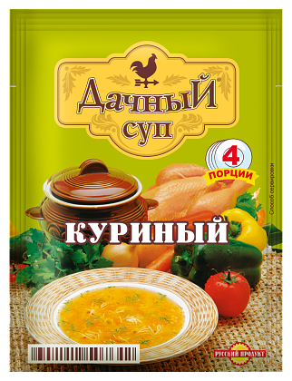 Суп Русский продукт Дачный Куриный пак 60г
