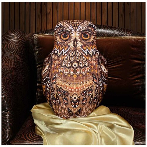 фото Panna набор для вышивания подушка совушка 29 х 43 см (пд-1489)