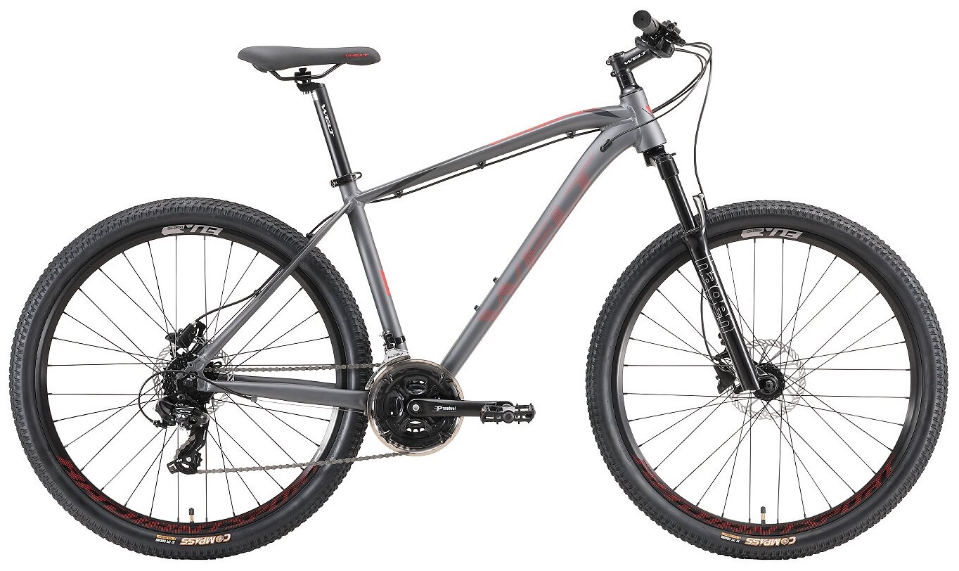 Горный (MTB) велосипед Welt Raven 1.0 HD 29 anthracite 18" (требует финальной сборки)