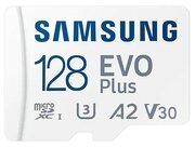Samsung Карта памяти Micro SecureDigital 128GB MB-MC128KA RU EU CN KR EVO PLUS + adapter, Class10
