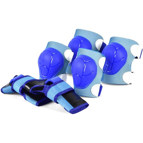 комплект защиты для катания на роликах yd 0093 синий р l Комплект защиты для катания на роликах YD-0093, синий, р. L