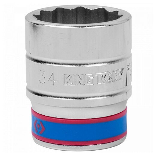 Головка торцевая стандартная двенадцатигранная 3/4" Kingtony, 34 мм 633034M