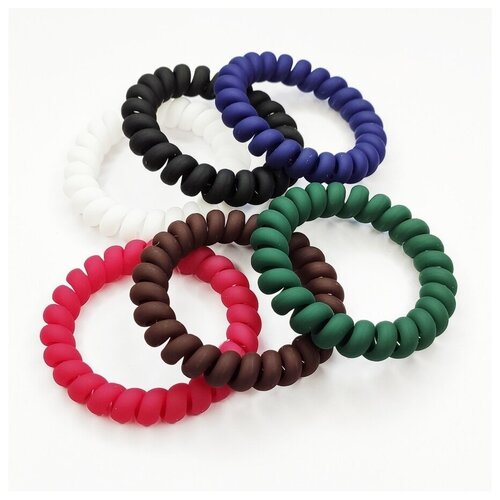 Резинка пружинки/ резинки 6 шт. / Резинки 6 цветов