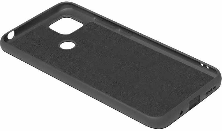 Накладка силикон DF для Xiaomi Redmi 9C Черный - фотография № 2