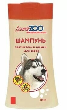 Доктор ЗОО шампунь-антипаразит для собак 250 мл