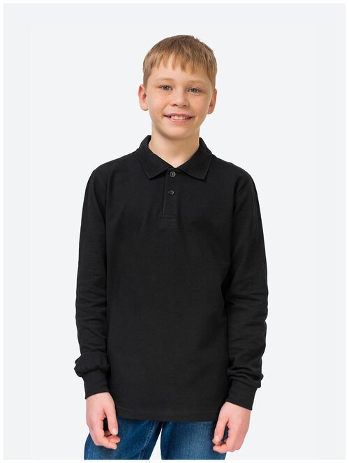 Школьная рубашка HappyFox, размер 140, черный