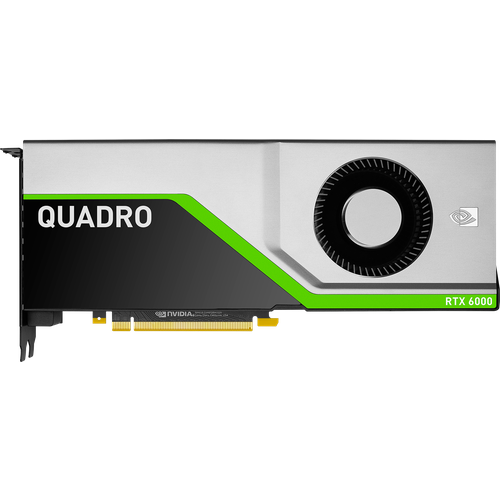 PNY Видеокарта VGA PNY NVIDIA Quadro RTX 6000,24 GB GDDR6/384 bit, PCI Express 3.0 x16, 4xDP+VirtualLink