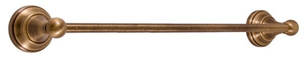 Полотенцедержатель настенный 400,5 мм, цвет бронза, RAV-SLEZAK, MKA0701/40SM