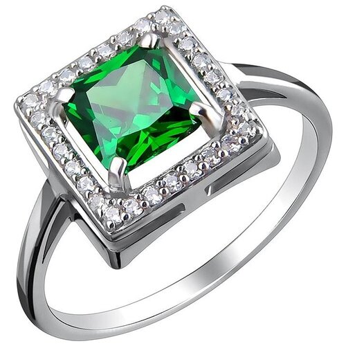 фото Эстет кольцо с 29 фианитами из серебра 01к2511632-1, размер 19