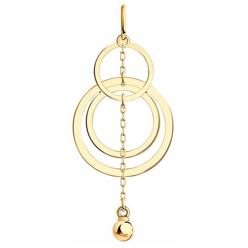 фото Sokolov подвеска из золота 036117