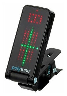 Тюнер полифонический Tc Electronic PolyTune Clip Black — фото 8