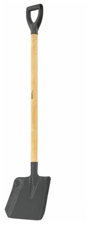 Лопата совковая СИБРТЕХ 230 x 265 x 1340 мм, деревянный лакированный черенок 61459 - фотография № 8