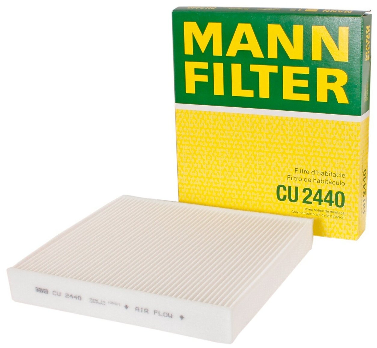 [CU2440] MANN-FILTER Фильтр салона - фото №12