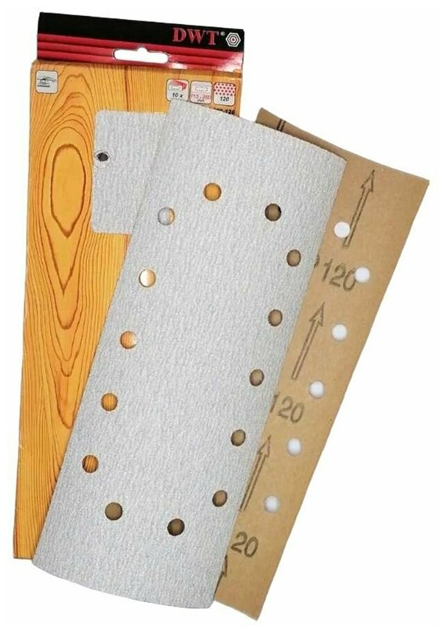 фото Бумага наждачная, (P-P115x280-40) Р 40 (10 шт