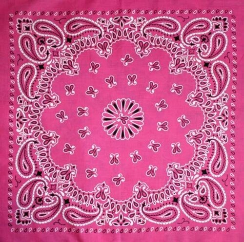 Бандана CORONA, размер 50-64, розовый