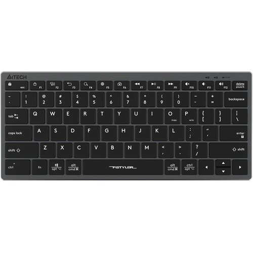 Клавиатура A4Tech Fstyler FX51 серый USB slim Multimedia FX51 GREY 278200₽