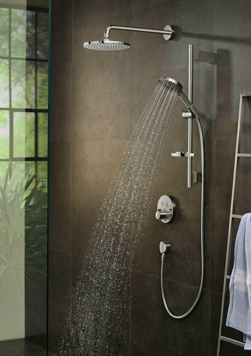 Аксессуар для смесителя HansGrohe Fixfit S 26453990 (шланговое подключение)