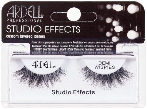 Ardell накладные ресницы Studio Effects Demi Wispies, черный, 2 шт.