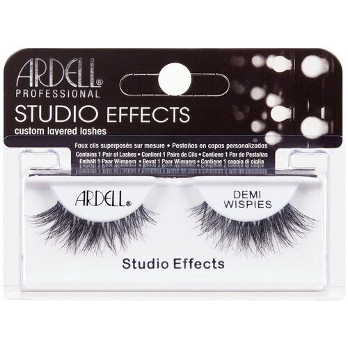 Ardell накладные ресницы Studio Effects Demi Wispies, черный, 2 шт.