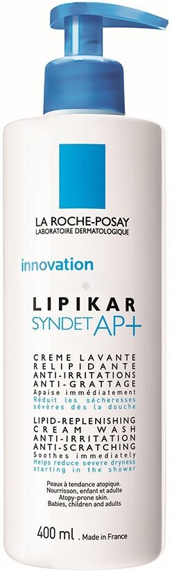 Очищающий крем-гель для тела La Roche-Posay Lipikar Синдет АР+, для очень сухой, склонной к атопии кожи, 200 мл - фото №9